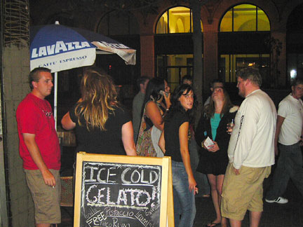Metro Melancholy crowd at Caffiends Lounge